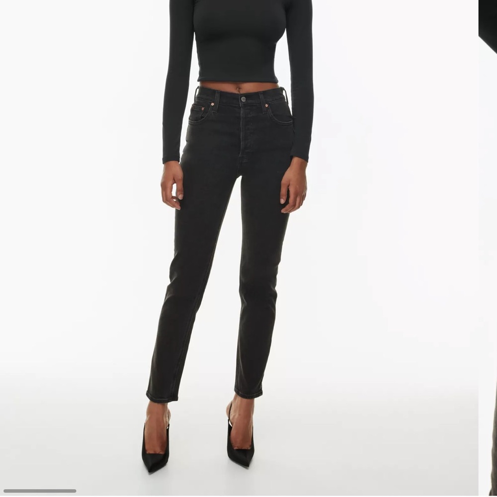 Aritzia Denim Forum Yoko High Rise Slim | size 27